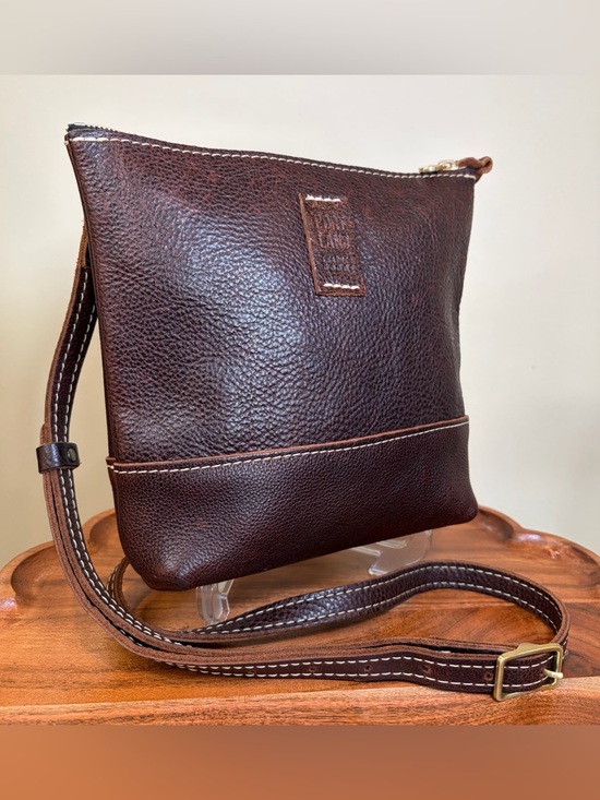 Portland Leather Festival Crossbody Cold Brew NWT - Picture 4 of 16